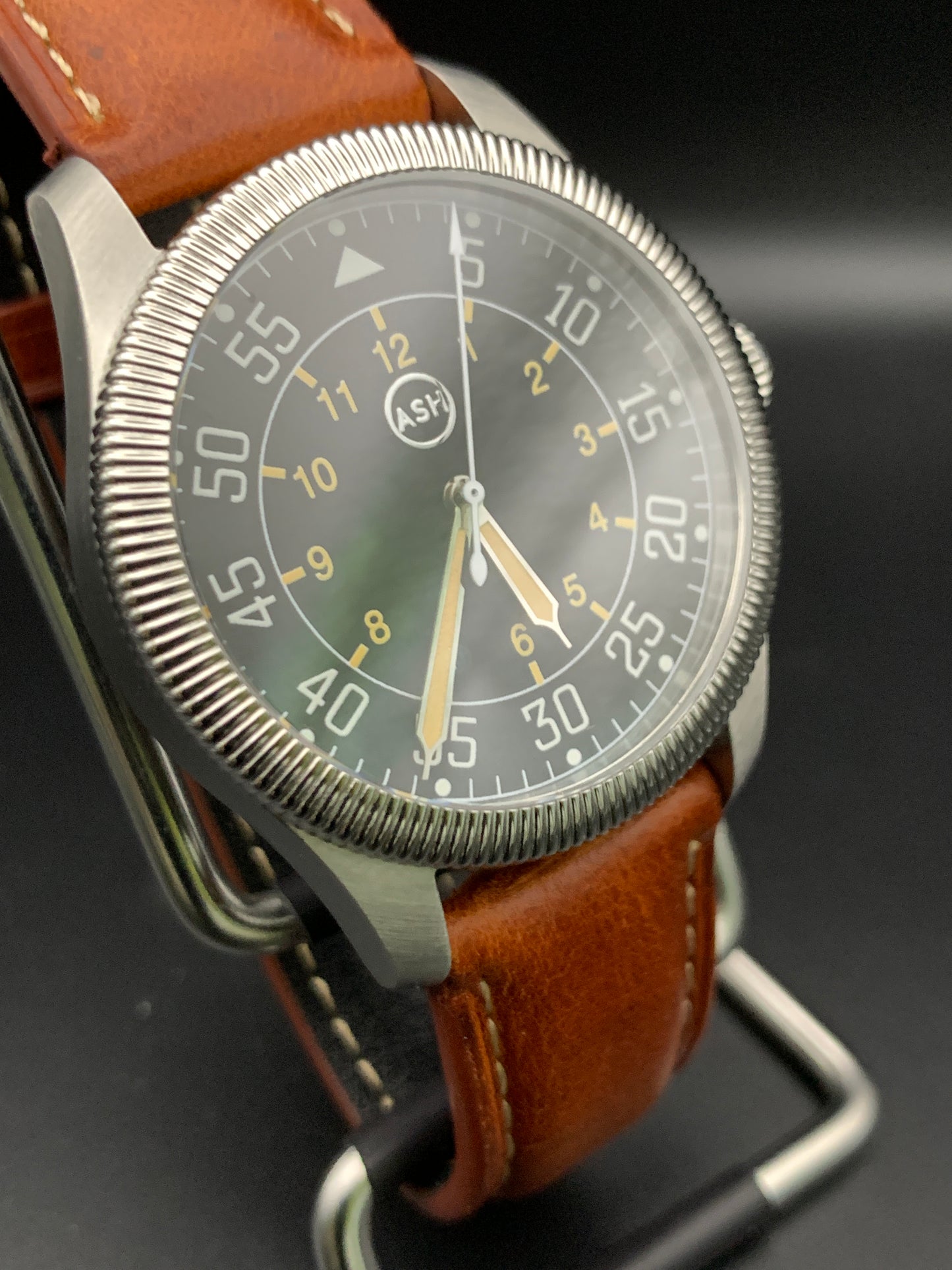 40mm Flieger Type B. Seiko NH38 Automatic