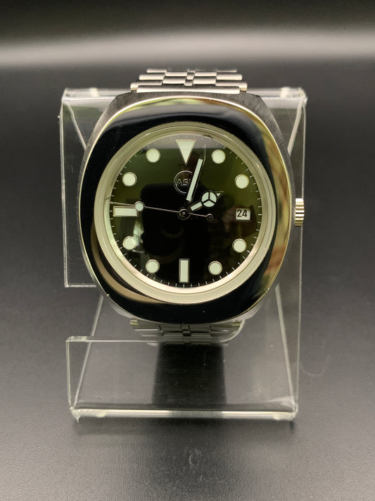 Vintage NOS Swiss case marriage. Miyota 8215 automatic movement.