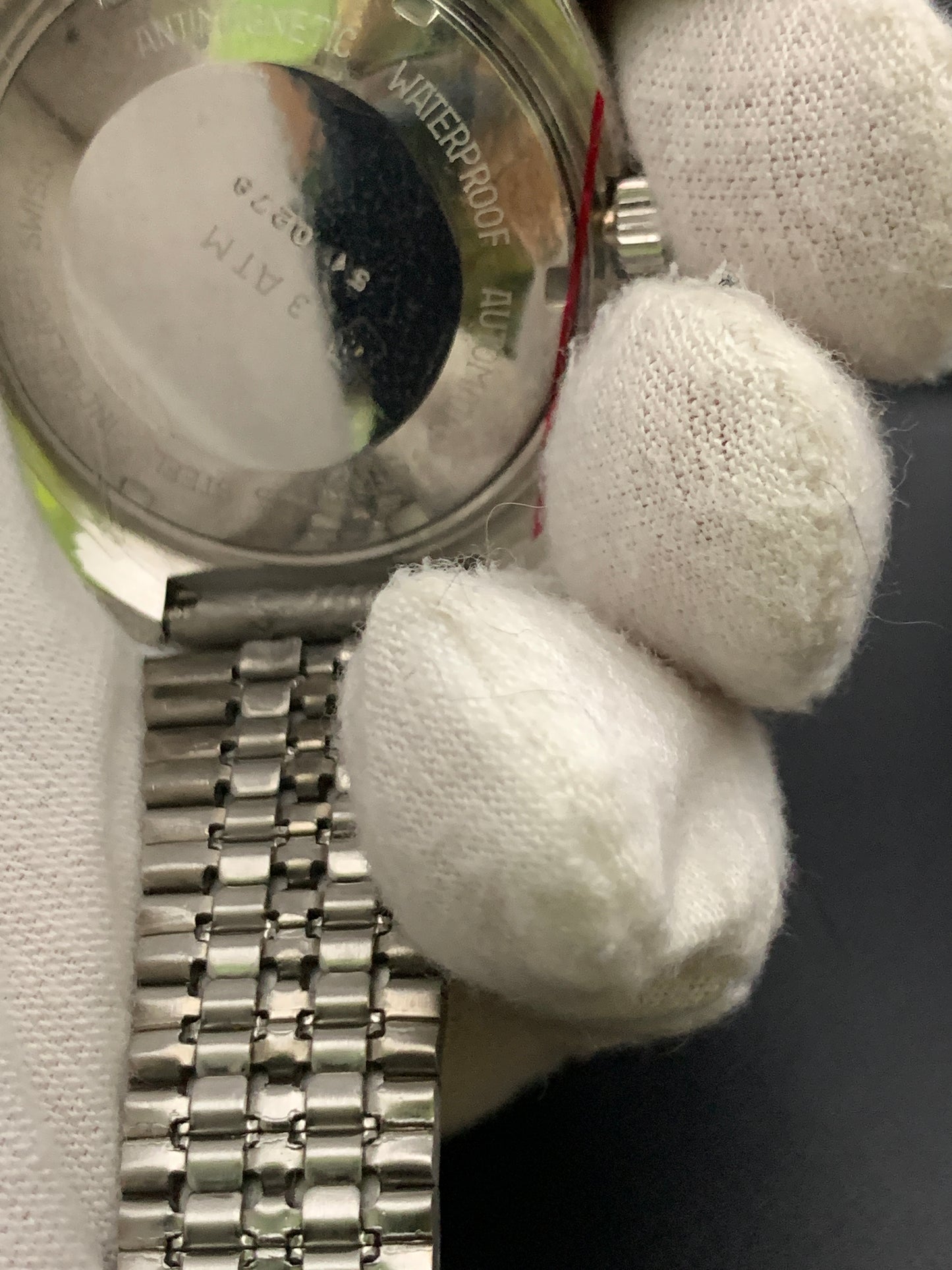 Vintage NOS Swiss case marriage. Miyota 8215 automatic movement.