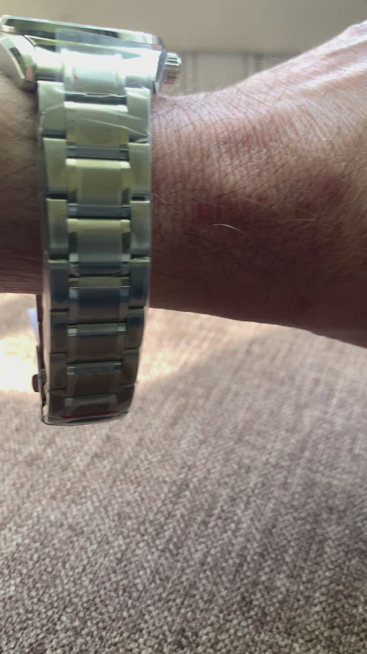 OGCola - Blackberry. 38mm stainless steel case with matching bracelet. Sapphire crystal. Seiko NH35