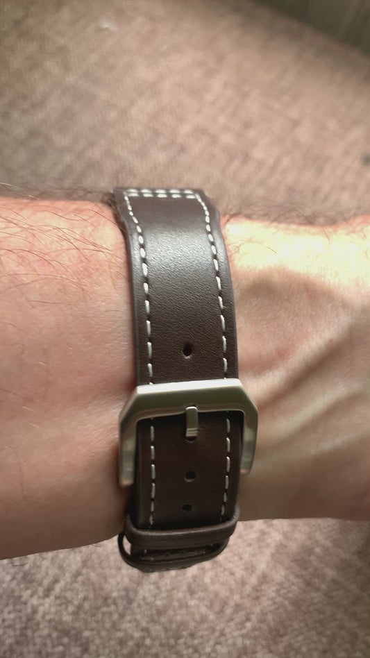 Majestime pocket watch conversion. 38mm stainless steel case.  Sapphire crystal.